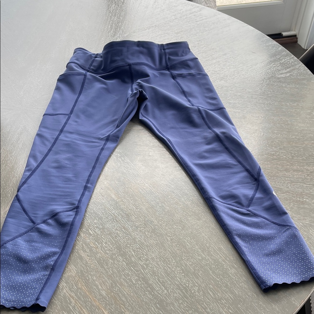 lululemon athletica Align Womens Blue Leggings Size 8 with Pockets